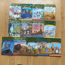 13 Magic Tree House Paperbacks