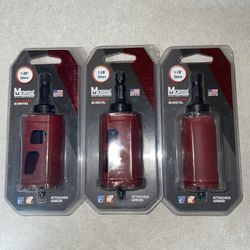 Hole Saw With Attached Arbor 1-3/8, 1-3/8 And 1-1/8