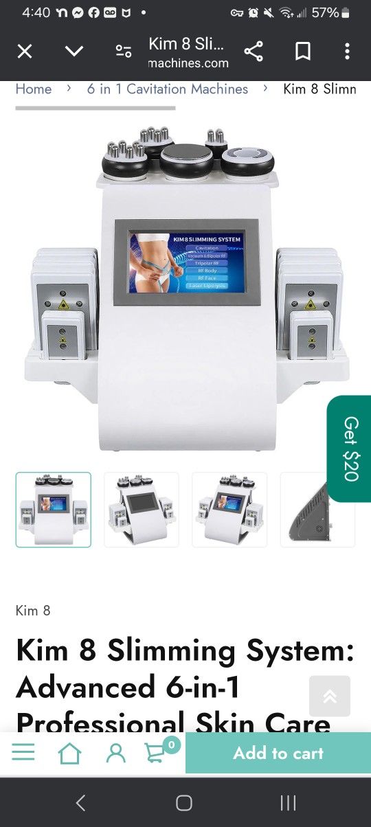 Kim 8 Slimming System: Advanced 6 in 1 Professional Skin Care & Body Contouring Solution,New Products : American Fashion Style Bags On Sale