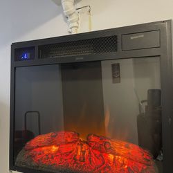 23” Electric Fireplace Insert Heater