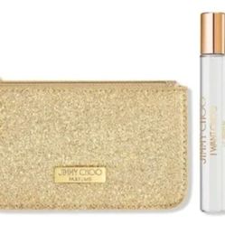Brand New I Choose You Jimmy Choo Fragrance & Travel Bag 