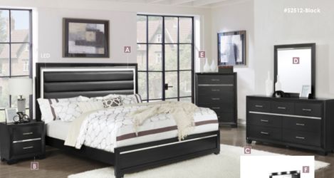 Pandora Full Bed Room 6 Peace Set