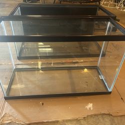 1 Glass Aquarium 29 Gallon