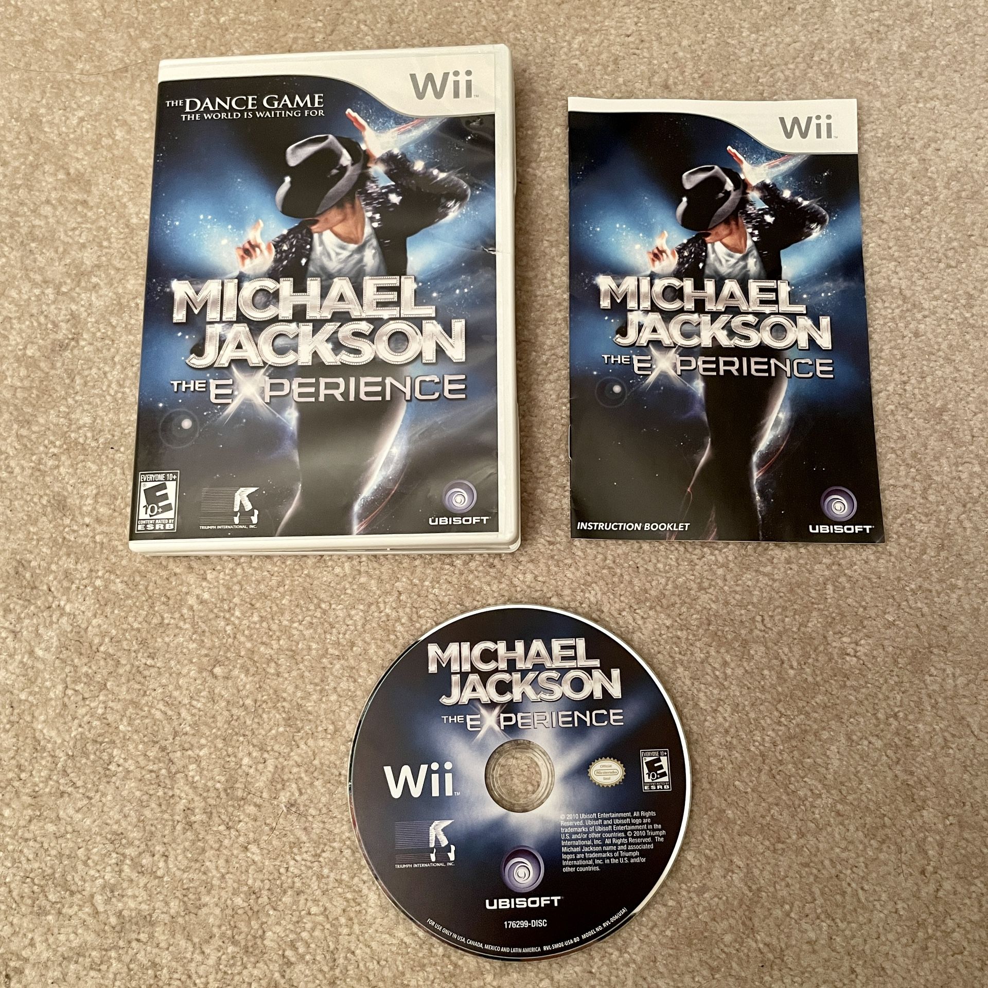 wii console michael jackson