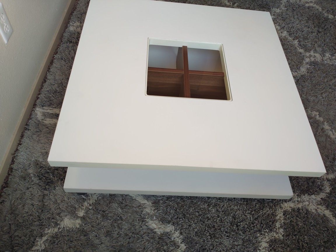 Contemporary coffee table