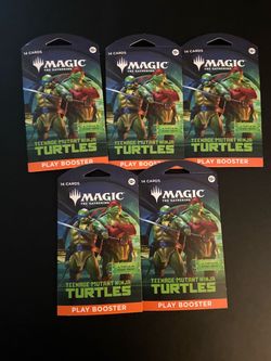 Magic The Gathering Teenage Mutant Ninja Turtles sleeved pack