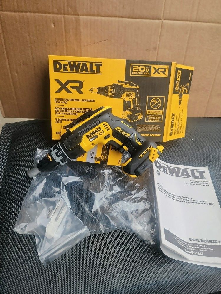 DEWALT XR 20V MAX LITHIUM-ION CORDLESS BRUSHLESS SCREW GUN ( TOOL ONLY  )
