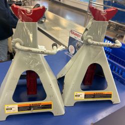 Pair Of 6 Ton Larin Jack Stands JS-6