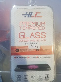 Tempered glass screen protector for Iphone 7