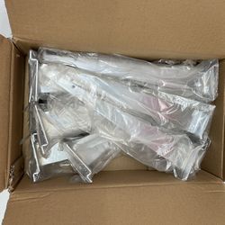 Uline 12” Chrome Slatwall Shelf Brackets – Box of 12 – New – $30 (Cash Only)