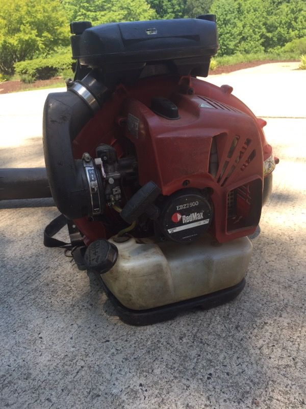 REDMAX EBZ7500 66cc commercial backpack blower.
