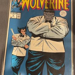 Wolverine #8 with Grey Hulk