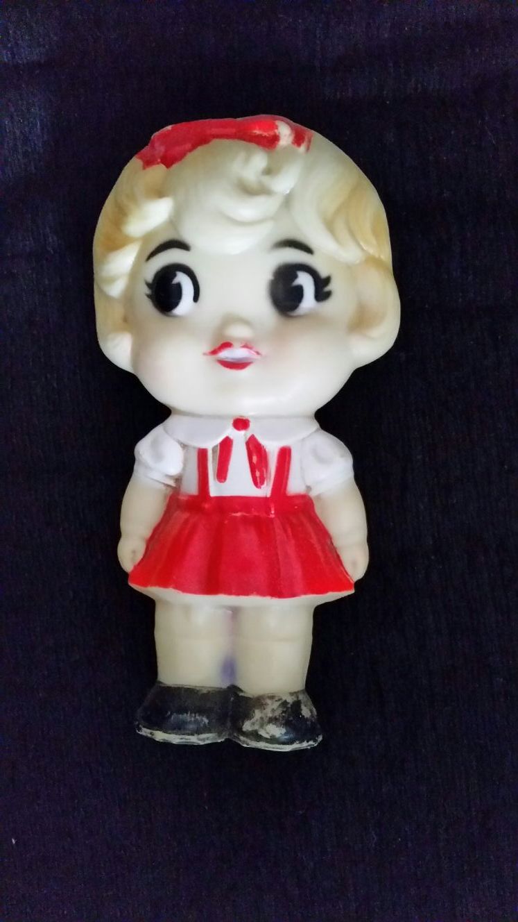 Vintage plastic doll