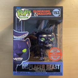 Funko Pop! Digital Displacer Beast #153 Dungeons & Dragons