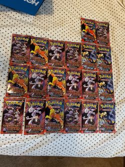 Pokémon Destin Rivals packs (21) of them