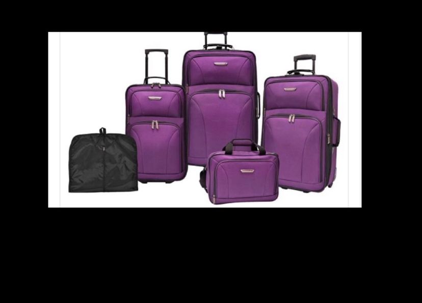 Travelers Choice 5 Piece Luggage Set