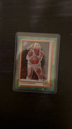 JANIAH BARKER PROSPECT CARD ! 2025-2026 DONRUSS WNBA , COLLEGE