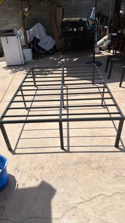 Metal bed frame full size