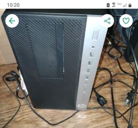 HP Elite Desktop Computer 705 G4 MT Tower & Keyboard
