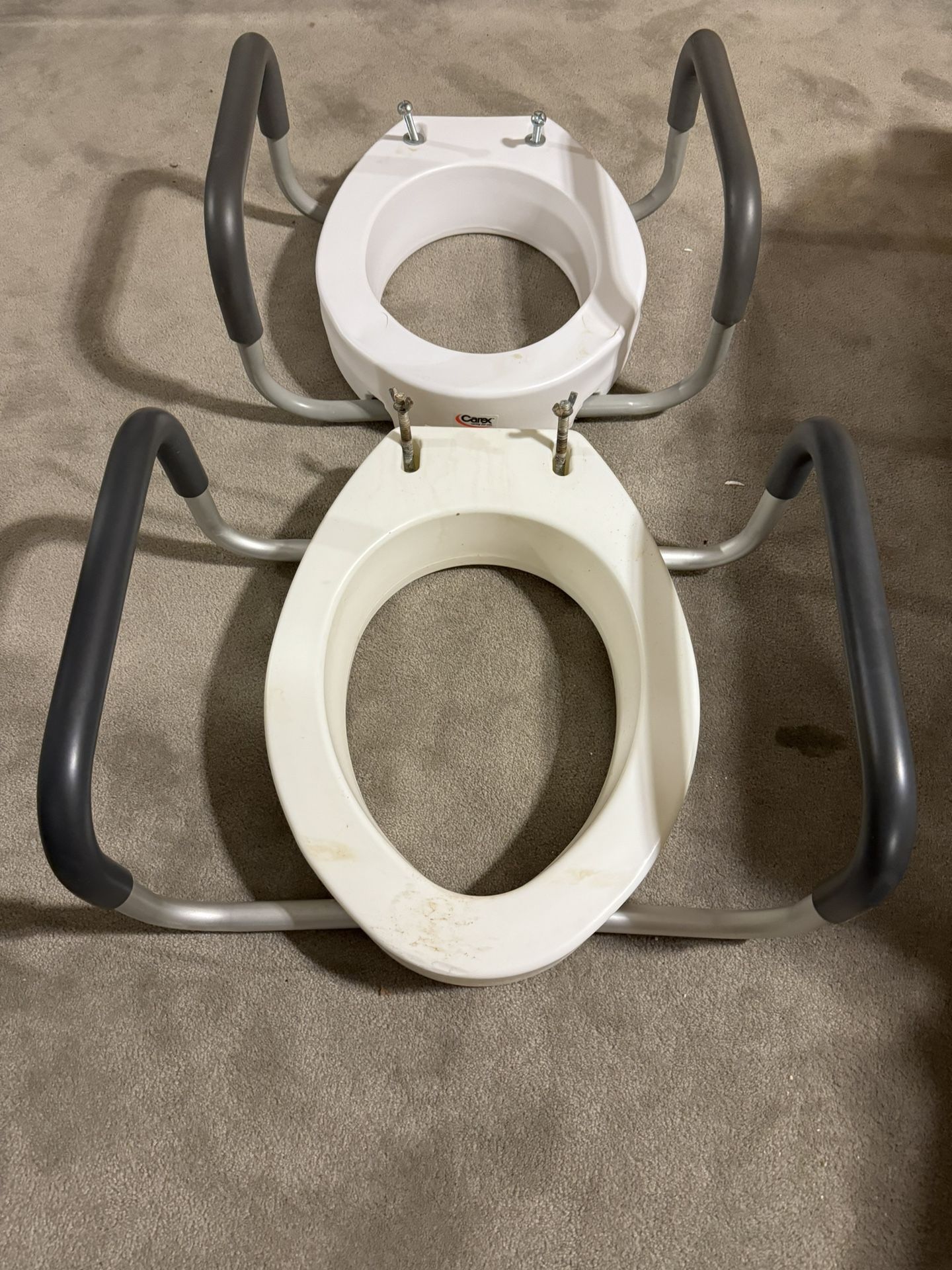 Handicap Toilet Seats ; hand Bars; Bed Hand Bar