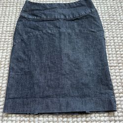 Gap Size 1 Denim Skirt 