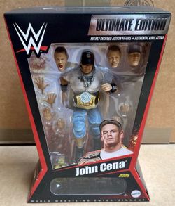 Mattel WWE Ultimate Edition John Cena Action Figure SDCC Exclusive