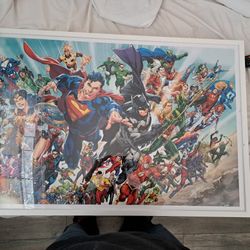 DC Frame Poster