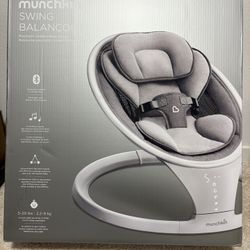 STILL SEALED Munchkin Bluetooth Enabled Baby Swing (5-20 lbs)