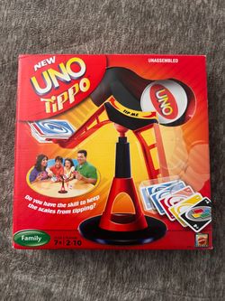 UNO Tippo Game Open Box Complete