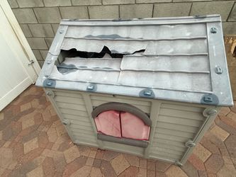 Old cracked play house