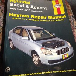 Haynes 1986-2013 Hyundai Excel And Accent