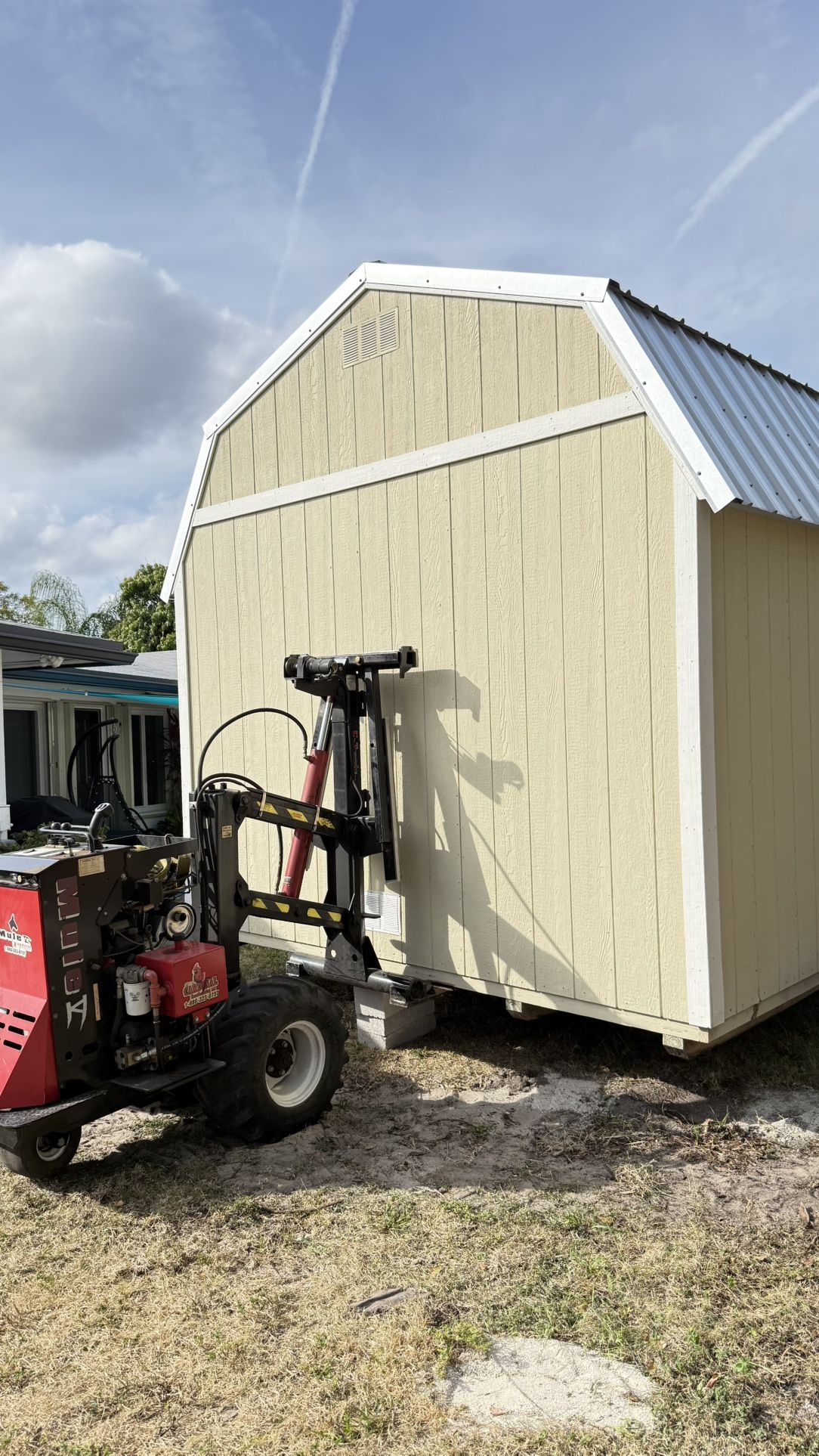 Sheds Muving And Relocated All Florida Casitas Rv Trailer Containers