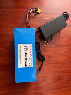 NEW POLENGHI 36V 15000mAh Lithium Battery Pack with Charger $75 OBO
