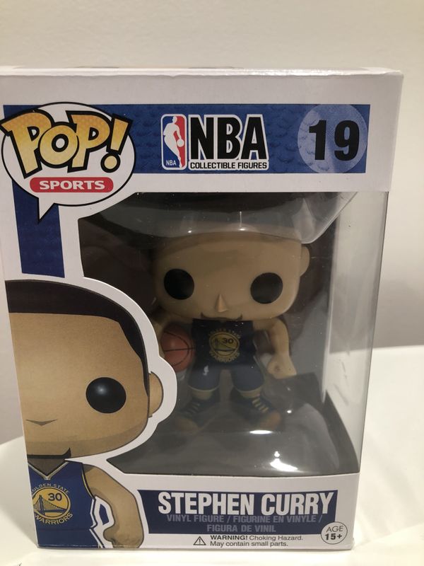 BASKET Stephen Curry Figura in vinile #43 NBA Golden State Warriors FUNKO POP