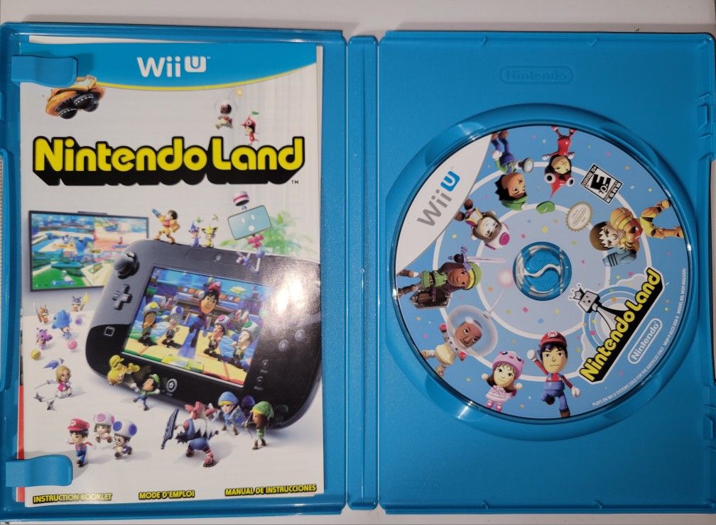 Nintendo Land (Nintendo Wii U) Complete Video Game 