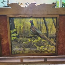 Vintage Antique Wood Gun Rifle Handmade Gun Rack pheasant  Rustic Wood Shop NICE