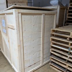 Wood Crate Material Large  Free