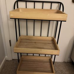 Wooden shelf 