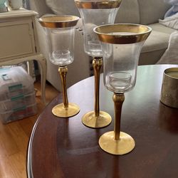 Set Of 3 Decorative Candle Holder