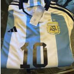 Brand New Adidas Argentina Jersey Shirt 
