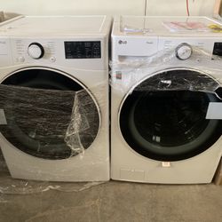 New Out Box GLGL Washer/Dryer Electric Set 