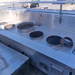 Chinese restaurant wok 112X42  5 burner make me a offer