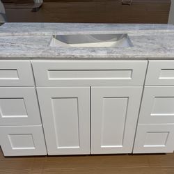 49” Bathroom Vanity With Top