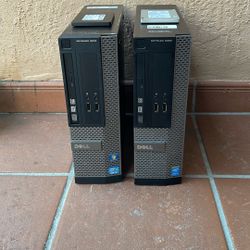 (2) Dell Optiplex Towers ( No Ram) $99