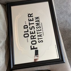 Old Forester Whiskey Bar Mirror