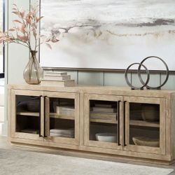 Belenburg Washed Brown Accent Cabinet