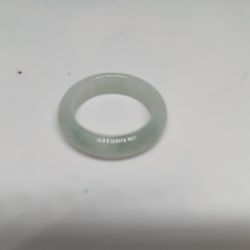 Certified Size5.5, 6.5 And Size 8 US Genuine Green Ocy Jadeist BURMA band Ring 