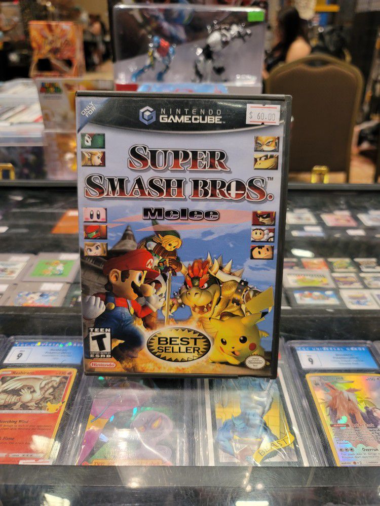 Nintendo Gamecube  - Super Smash Bros Melee Complete In Box 