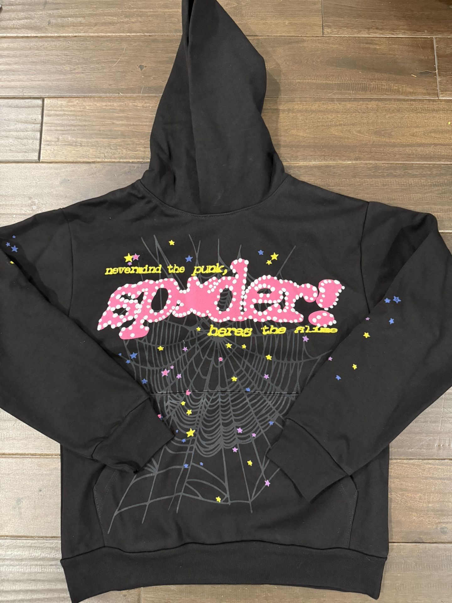 Sp5der Hoodie Black