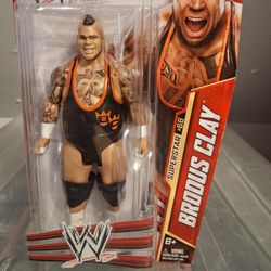 WWE SUPERSTAR 66 BRODUS CLAY COLLECTIBLE ACTION FIGURE 